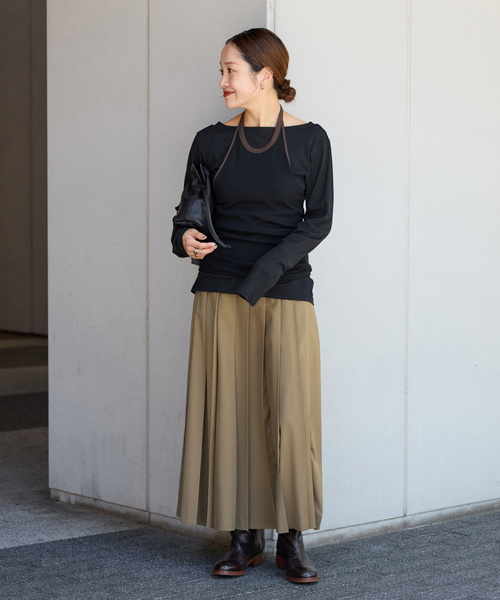 ジャーナルスタンダードプリーツスカート JOURNAL STANDARD（ジャーナルスタンダード）の「シアープリーツ