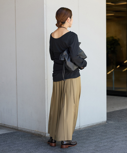 美品 JOURNAL STANDARD ウェーブパターンプリーツスカート 38 プリーツロングスカート（スカート）｜JOURNAL STANDARD