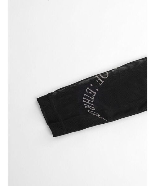 :ETHROF（イーサオブ）の「TATTO PRINT SHEER TOPS（Tシャツ/カットソー・レディース・ブラック/ベージュ・MEDIUM）」の21枚目の写真