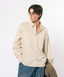 Elanque | double pocket box-cut shirt / ダブルポケットボックスカットシャツ(シャツ/ブラウス)