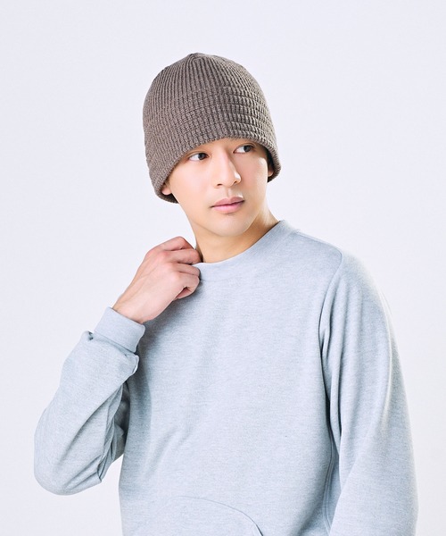 CA4LA(カシラ)の「KNIT SAILORS AWC 3(ハット・メンズ・ブラック/オフホワイト/ブラウン・ONESIZE)」の3枚目の写真