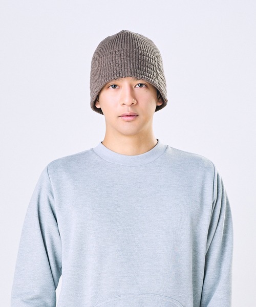 CA4LA(カシラ)の「KNIT SAILORS AWC 3(ハット・メンズ・ブラック/オフホワイト/ブラウン・ONESIZE)」の4枚目の写真