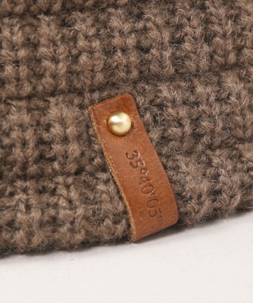 CA4LA(カシラ)の「KNIT SAILORS AWC 3(ハット・メンズ・ブラック/オフホワイト/ブラウン・ONESIZE)」の14枚目の写真