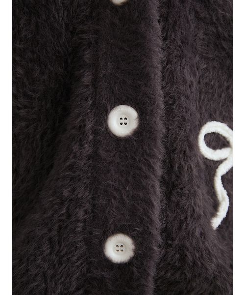 HALLOWEEN】リボンフェザーカーディガン（ルームウェア/パジャマ