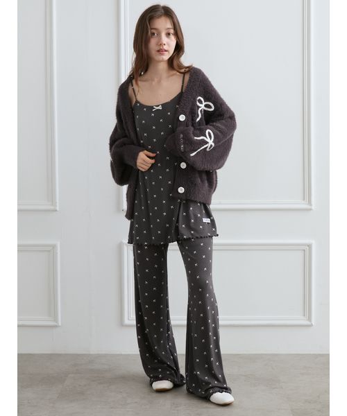 gelato pique（ジェラートピケ）の「リボンフェザーカーディガン