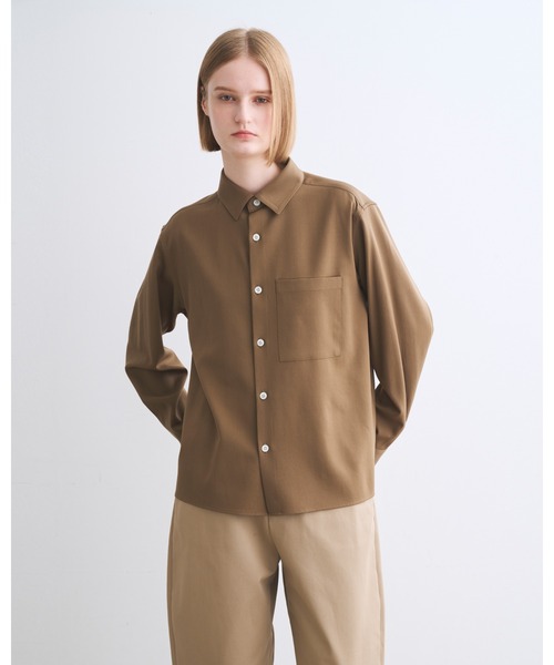 トラディショナルウェザーウェア ホワイトブラウス 五部袖 Traditional  