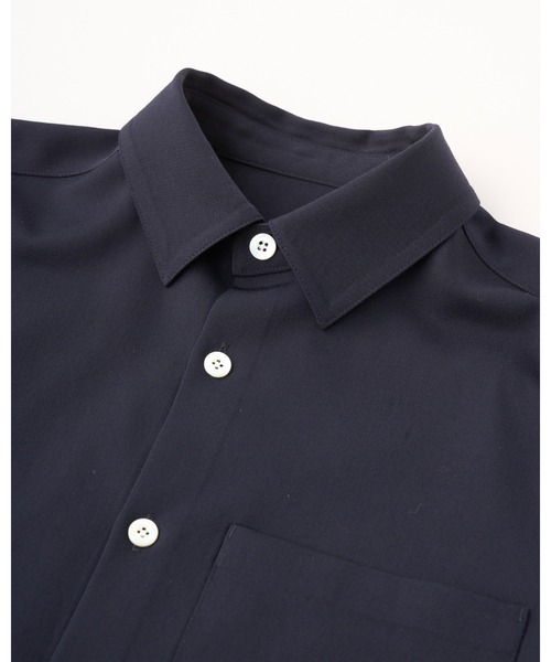 Traditional Weatherwear(トラディショナルウェザーウェア)の「NORWICH(シャツ/ブラウス・レディース・ベージュ/ネイビー・S)」の5枚目の写真