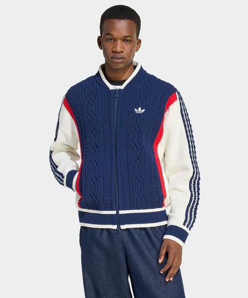 新品未使用Adonisisカーディガン adidas/アディダス ORI WICONS CARDIGAN スリーストライプ