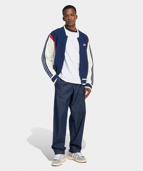 adidas/アディダス ORI WICONS CARDIGAN スリーストライプ