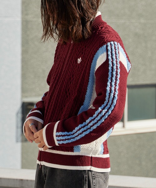 adidas/アディダス ORI WICONS CARDIGAN スリーストライプ