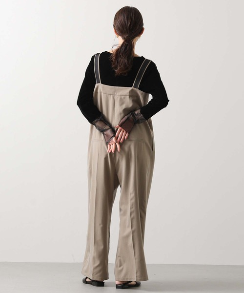 Gready Brilliant(グレディブリリアン)の「ベロア袖チュールボートネックカットソー(Tシャツ/カットソー・レディース・グレー/キャメル/ブラック/アイボリー・FREE)」の21枚目の写真