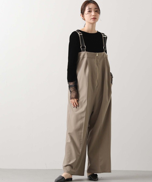 Gready Brilliant(グレディブリリアン)の「ベロア袖チュールボートネックカットソー(Tシャツ/カットソー・レディース・グレー/キャメル/ブラック/アイボリー・FREE)」の22枚目の写真