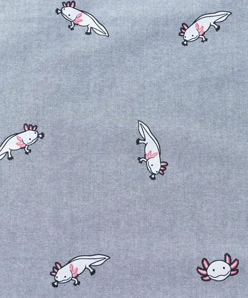 go slow caravan(ゴースローキャラバン)の「オックス 総柄プリント R/Gシャツ(シャツ/ブラウス・メンズ・ホワイト/ホワイト系その他2/ブルー/ネイビー・MEDIUM/LARGE/X-LARGE/SMALL)」の13枚目の写真