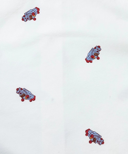 go slow caravan(ゴースローキャラバン)の「オックス 総柄プリント R/Gシャツ(シャツ/ブラウス・メンズ・ホワイト/ホワイト系その他2/ブルー/ネイビー・MEDIUM/LARGE/X-LARGE/SMALL)」の22枚目の写真