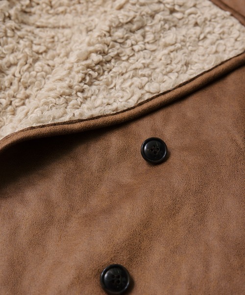 セール】フェイクムートンジャケット（ブルゾン）｜VIS（ビス）の