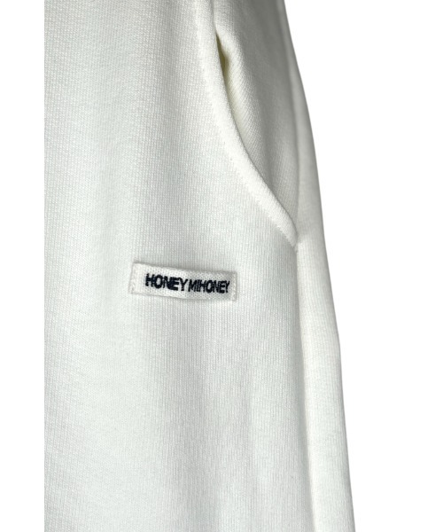 HONEY MI HONEY（ハニーミーハニー）の「boys sweat pants（スウェットパンツ・レディース・ホワイト/グレー/ブラック/サックスブルー・FREE）」の16枚目の写真