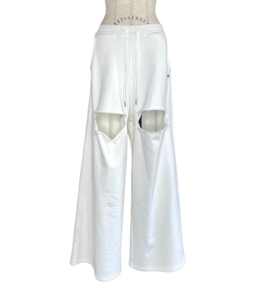 HONEY MI HONEY（ハニーミーハニー）の「boys sweat pants（スウェットパンツ・レディース・ホワイト/グレー/ブラック/サックスブルー・FREE）」の21枚目の写真