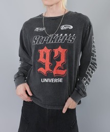 スピンズ　SPINNS ウサハナ　y2k ロンT 長袖Tシャツ　レインボー スピンズ SPINNS ウサハナ y2k ロンT 長袖Tシャツ レインボー スピンズ