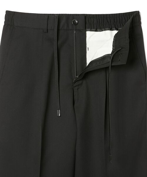 N.HOOLYWOOD COMPILE(N.ハリウッド コンパイル)の「1TUCK PANTS(スラックス・メンズ・ブラック/チャコール/モカ・36/38/40/42)」の7枚目の写真