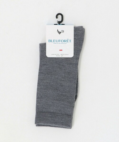 BLEU FORET（ブルーフォレ）の「＜BLEU FORET＞W/SI ソックス（ソックス/靴下・レディース・グレー系/ワイン/ブラック/ホワイト・36/38）」の3枚目の写真