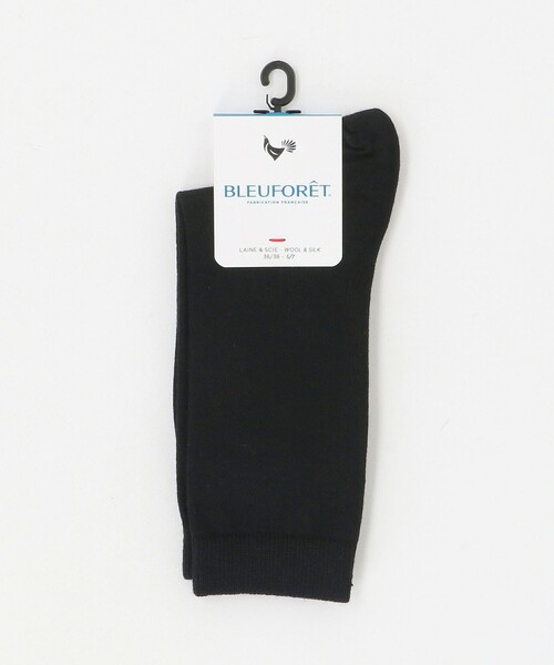 BLEU FORET（ブルーフォレ）の「＜BLEU FORET＞W/SI ソックス（ソックス/靴下・レディース・グレー系/ワイン/ブラック/ホワイト・36/38）」の2枚目の写真