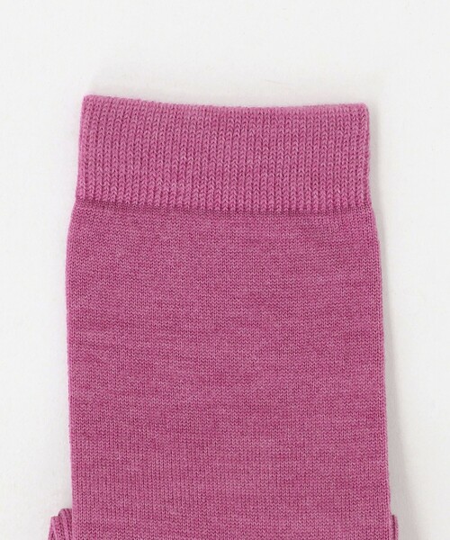 BLEU FORET（ブルーフォレ）の「＜BLEU FORET＞W/SI ソックス（ソックス/靴下・レディース・グレー系/ワイン/ブラック/ホワイト・36/38）」の7枚目の写真