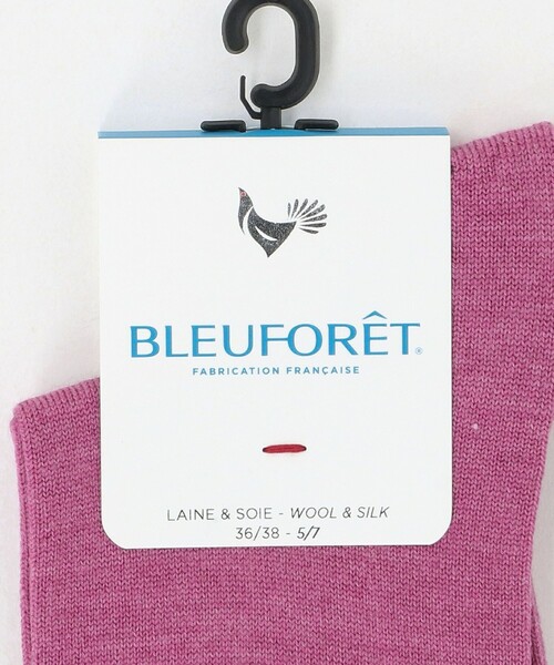 BLEU FORET（ブルーフォレ）の「＜BLEU FORET＞W/SI ソックス（ソックス/靴下・レディース・グレー系/ワイン/ブラック/ホワイト・36/38）」の15枚目の写真