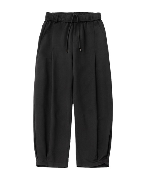 ANILA ワイドバギー バルーン バレル スラックス（スラックス