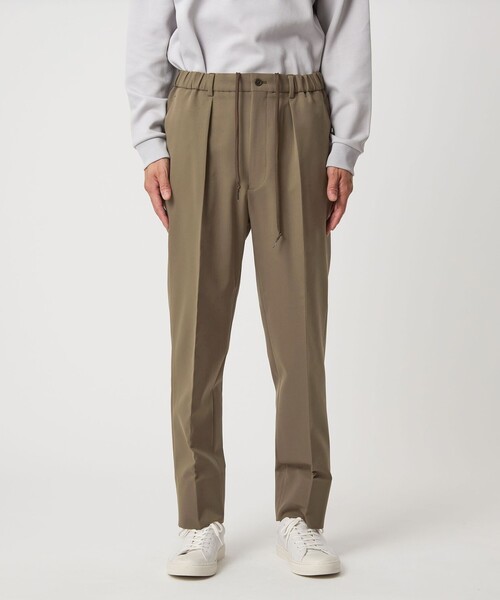 green label relaxing（グリーンレーベルリラクシング）の「A+ PERTEX UNLIMITED リラックス イージー 1プリーツ スラックス -ストレッチ-（スラックス・メンズ・ブラック/ブラウン系・M/L/S/XL）」の5枚目の写真