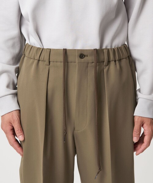 green label relaxing（グリーンレーベルリラクシング）の「A+ PERTEX UNLIMITED リラックス イージー 1プリーツ スラックス -ストレッチ-（スラックス・メンズ・ブラック/ブラウン系・M/L/S/XL）」の8枚目の写真