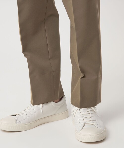 green label relaxing（グリーンレーベルリラクシング）の「A+ PERTEX UNLIMITED リラックス イージー 1プリーツ スラックス -ストレッチ-（スラックス・メンズ・ブラック/ブラウン系・M/L/S/XL）」の11枚目の写真