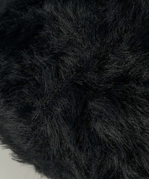 muku（ムク）の「BERET / FUR（ハンチング/ベレー帽・レディース・ブラック/ブラウン・FREE）」の17枚目の写真