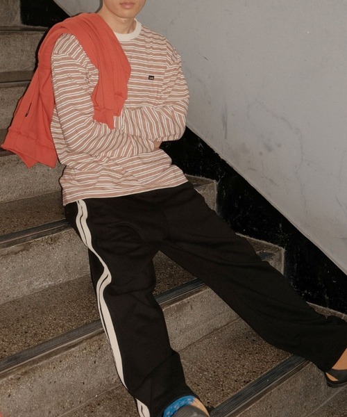 ALAND（エーランド）の「【UNISEX】ALAND／ロゴワッペンスウェットパンツ（スウェットパンツ・レディース・ブラウン/ブラック/チャコール・MEDIUM/LARGE）」の4枚目の写真