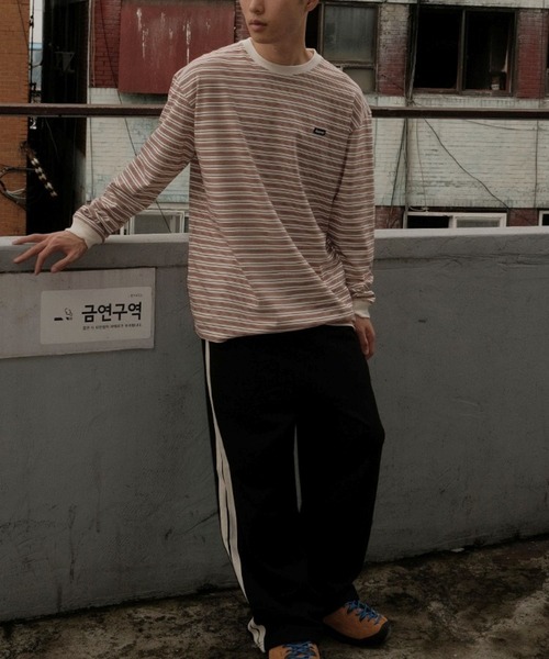 ALAND（エーランド）の「【UNISEX】ALAND／ロゴワッペンスウェットパンツ（スウェットパンツ・レディース・ブラウン/ブラック/チャコール・MEDIUM/LARGE）」の6枚目の写真