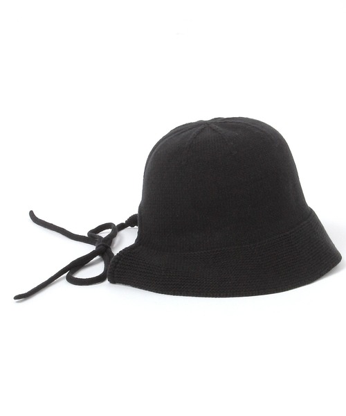 studio CLIP(スタディオクリップ)の「サーモバックリボンハット(ハット・レディース・ブラック/ナチュラル・FREE)」の17枚目の写真