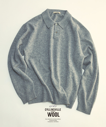 JOURNAL STANDARD relume | COLLINS VILLE WOOL / コリンズ ビル ウールニット ポロシャツ(ニット/セーター)