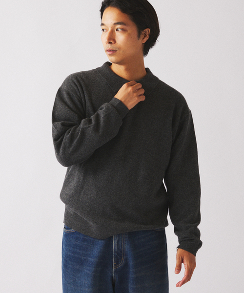 JORNAL STANDARD relume ウールポロ ニット JORNAL STANDARD relume ウールポロ ニット