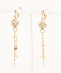 【Shin】[シン]水引花結びイヤリングー花ゆららー(MA)
