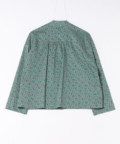 リバティプリントスタンドブラウス（シャツ/ブラウス）｜LA MARINE