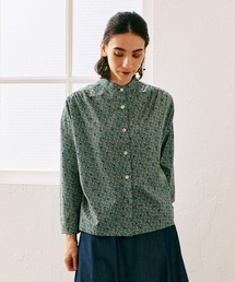 LA MARINE FRANCAISE | リバティプリントスタンドブラウス(シャツ/ブラウス)