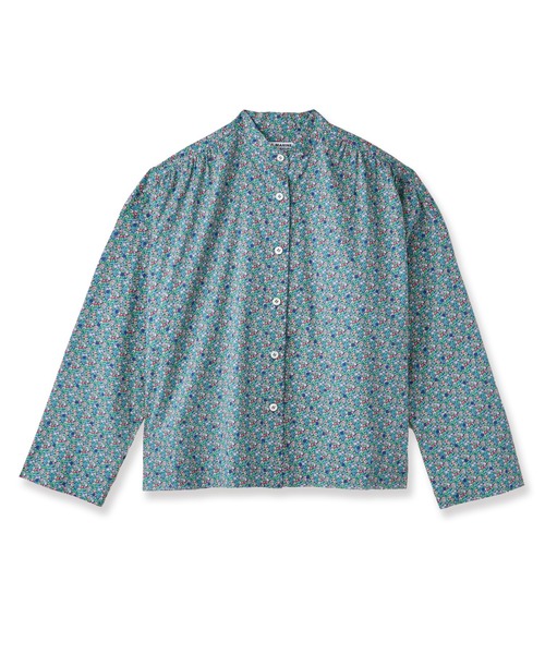 リバティプリントスタンドブラウス（シャツ/ブラウス）｜LA MARINE