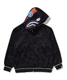 ABC DOT SHARK FULL ZIP HOODIE（パーカー）｜A BATHING APE（ア