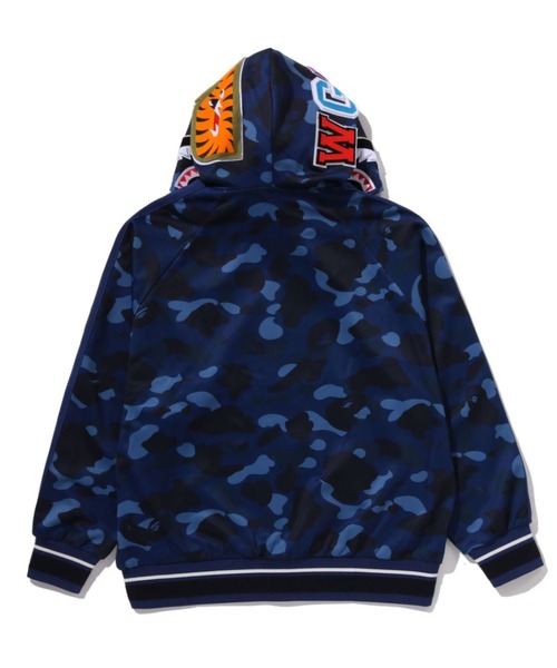 COLOR CAMO SHARK RELAXED FIT HOODIE TRACK JACKET（パーカー）｜A