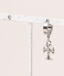 NO WAY（ノーウェイ）の「/Bz/EK443/ドロップクロスフープリングピアス/メンズ/片耳用（ピアス（片耳用））」