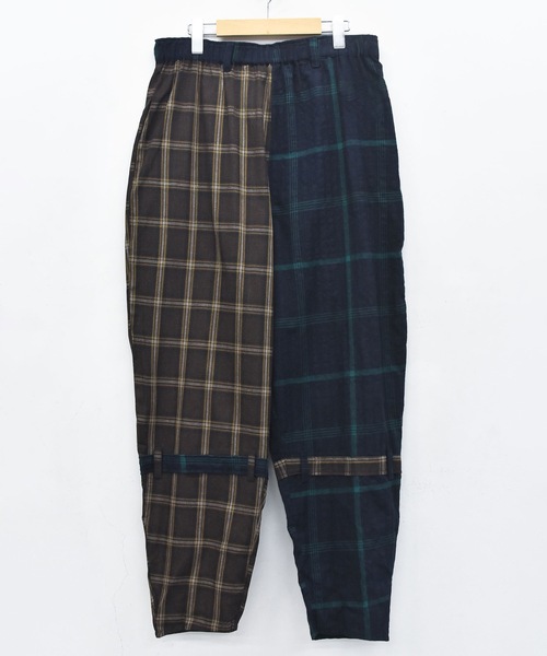 STOF（ストフ）の「MIX CHECK BONTAGE PANTS（その他パンツ・メンズ・レッド/ブラック・S/M）」の15枚目の写真