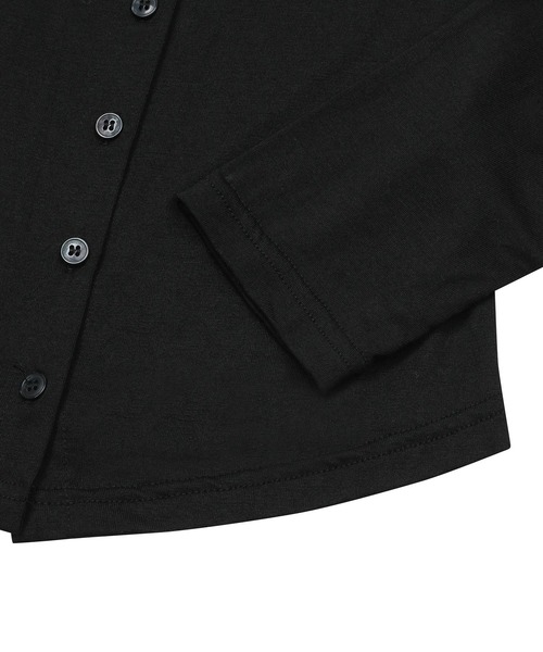 MUCENT（ムセント）の「【日本未発売/WEB限定】MUCENT(ムセント)/スリム フィット ラウンドネック カーディガン/ANZ SLIM FIT R-NECK CARDIGAN（カーディガン/ボレロ・レディース・グレー/チャコールグレー/ブラック/ベージュ/ホワイト・FREE）」の18枚目の写真