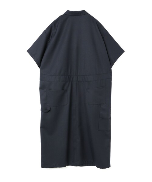 mizuiroind（ミズイロインド）の「mizuiro ind ペインターライクワンピース（ワンピース・レディース・ネイビー/ライトグレー/グレー/ブラック・FREE）」の16枚目の写真