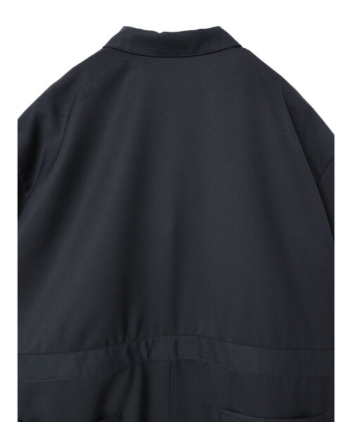 mizuiroind（ミズイロインド）の「mizuiro ind ペインターライクワンピース（ワンピース・レディース・ネイビー/ライトグレー/グレー/ブラック・FREE）」の17枚目の写真