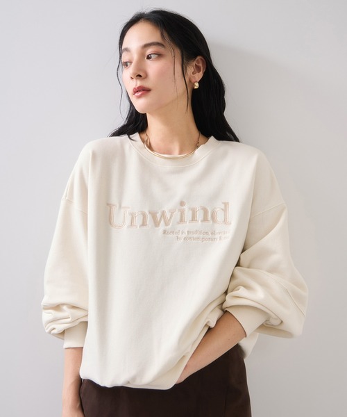 VIS（ビス）の「グラフィックアソートスウェット（スウェット・レディース・ダークブラウン/キナリ/ネイビー・FREE）」の12枚目の写真