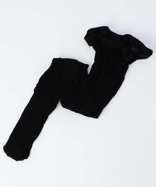 FREAK'S STORE（フリークスストア）の「I HATE MONDAY/アイヘイトマンデー Flower Jacuaed Lace Stocking/フラワージャガードレースストッキング（タイツ/ストッキング・レディース・ブラック/オフホワイト・ONE SIZE）」の10枚目の写真